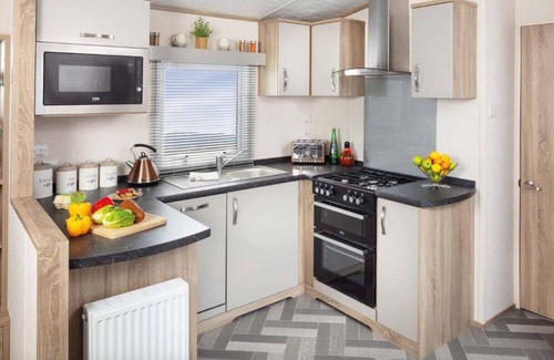 Camber RV Rental | SBL38 Caravan at Camber Sands - quiet location