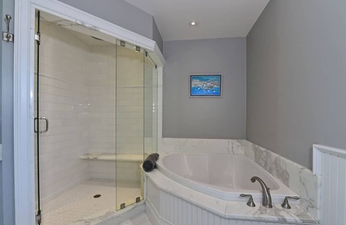 Easton's Point House | 7 Bedroom, oversized lot, back decks, walk to beach, water views, 2 living units