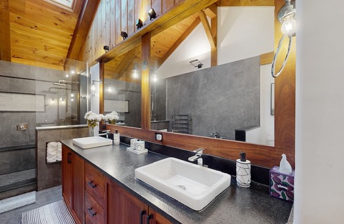 Apex House | Spacious house w/ decks, hot tubs, firepits, water views & luxurious furnishings