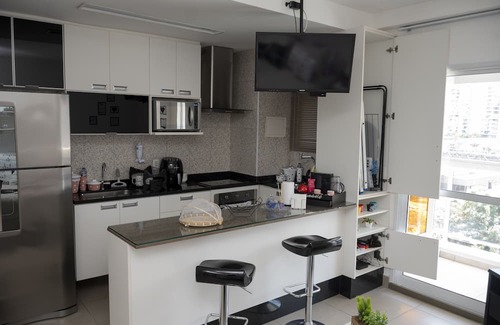 Campo Belo Apartment | Camila’s Stays - Apartment in front of subway/metro with parking