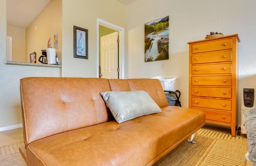 Vista Apartment | Charming Vista Studio w/ Patio: 4 Mi to Downtown!