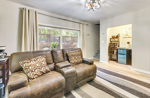 Monroe Apartment | 2 Mi to Downtown Monroe: Quiet Apt w/Patio