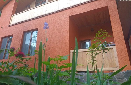 Borjomi Villa | Eco cottage with retro architecture and natural wood interior in Borjomi