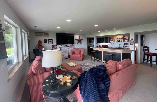 Hansville House | Luxurious water view home with private hot tub surrounded by wildlife