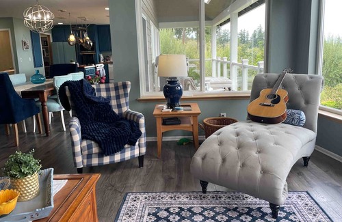 Hansville House | Luxurious water view home surrounded by wildlife and breath taking views