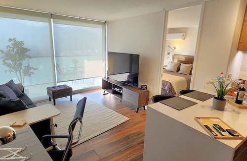 Apoquindo Apartment | SkyView Andes & Manquehue - Apt 36th Floor - Las Condes, Chile