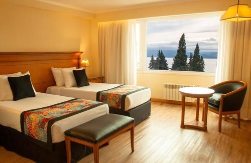 San Carlos de Bariloche Hotel | Room with Panoramic Nahuel Huapi Views and Heated Pool, Close to Adventure