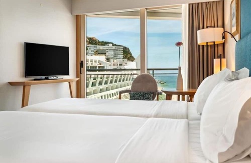 Santiago Hotel | Charming Oceanfront Retreat w/ Balcony Views of Sesimbra’s Shores