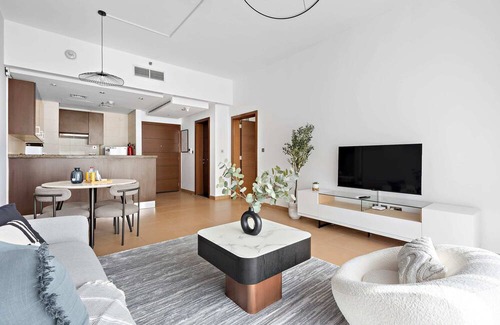 Khalifa City Apartment | Silkhaus Orchid Building | Next to Golf Course