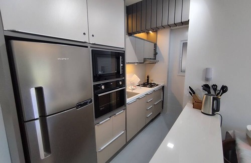 Governador Celso Ramos Apartment | Beautiful and cozy apartment with sea view