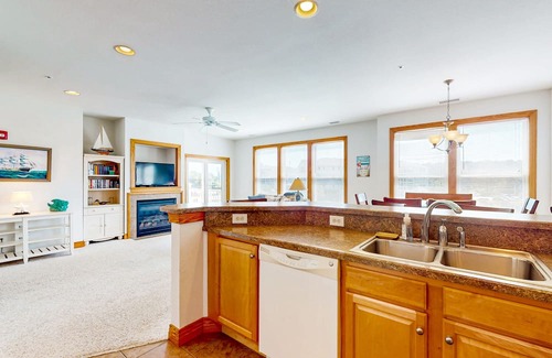 Bermuda Bay House | Dog-friendly water-view home with pool & balcony