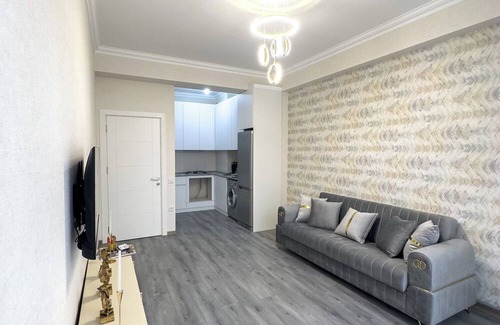 Yasamal Condo | Modern High-Floor Apartment in Luxury Residence Baku near Metro