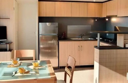 Commequiers House | Camping The 4-Leaf Clover * - Air-conditioned Nautil home mobile home - 37 m² - 2 bedrooms + dressing room (2014) 4 people