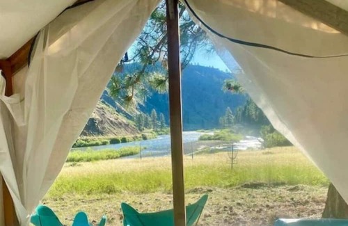 Shoup Apartment | Cozy Glamping Tent by the Beautiful Salmon River!