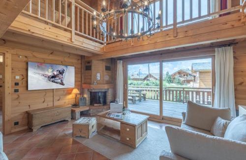 Bergers Ski Chalet | Grand chalet 178m² au pied des pistes avec hammam et salle de jeux - FR-1-645-74