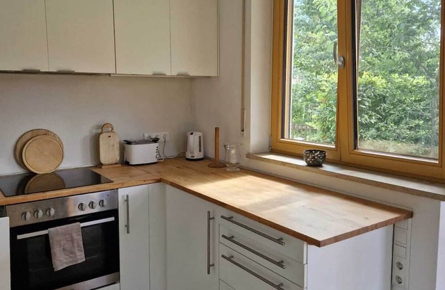 48 sqm apartment with kl. Garden for 1 - 3 persons in a quiet village location