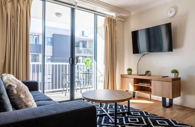 Urban Luxury: City Apartment with Pool and Parking