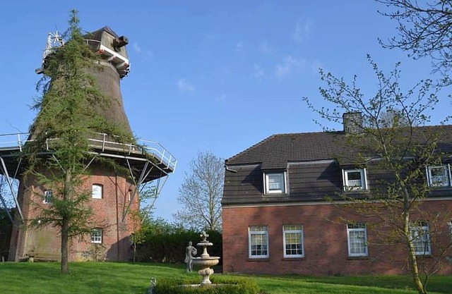 Gemütliche Erdgeschosswohnung im Müllerhaus der Uttumer Mühle - Uttumer Mühle