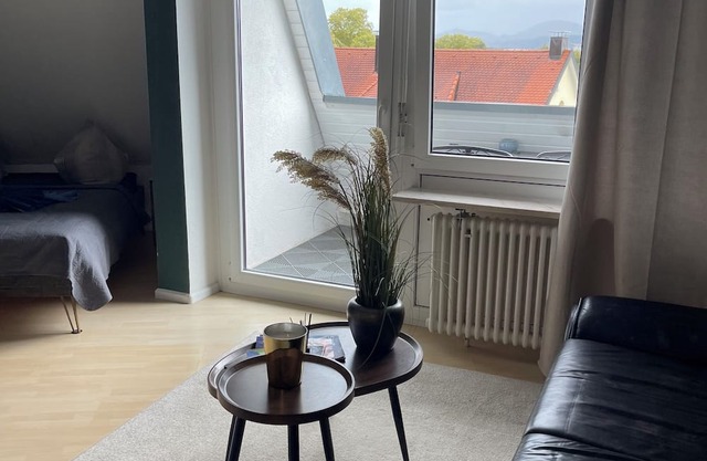 Bright studio with terrace near thermal baths and park