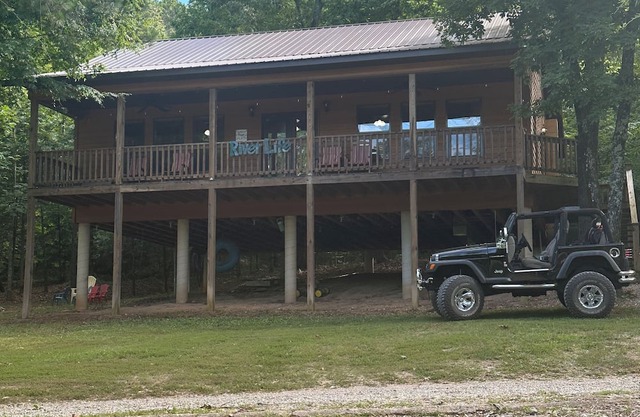 Long Deck Tree House