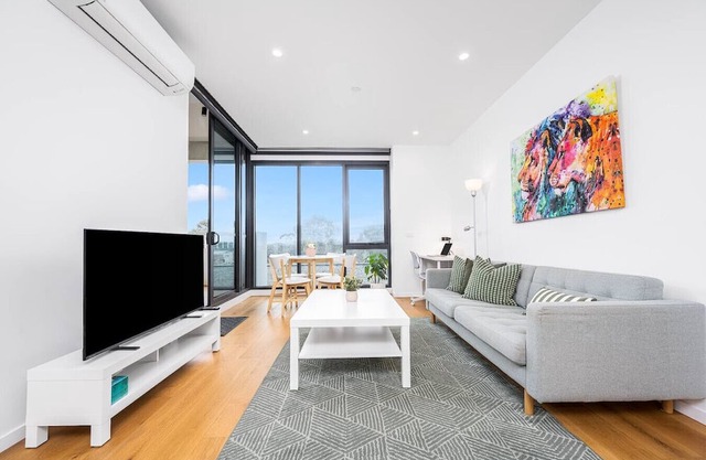 Modern Luxe Charm with Balcony Parking Gym