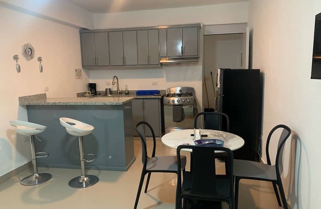 Enjoyable 2-bedroom apartment with AC and more in Monte Plata