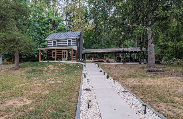 Civil War Cabin + Optional 4-Person Camper