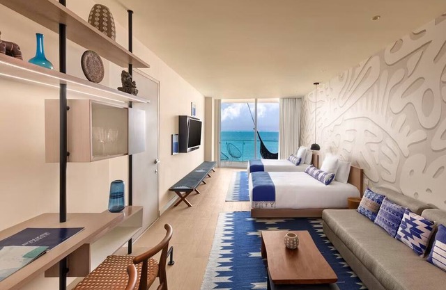 Enjoy Oceanview Escape | Poolside Suite in Vibrant Puerto Cancun