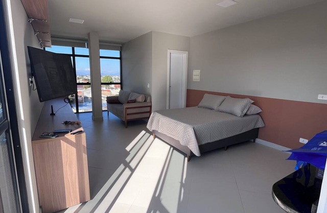 Apartment in Curitiba with convenience and location for business travelers.