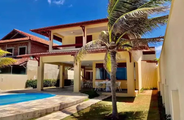 Schuler House by the sea in Jacumã/RN