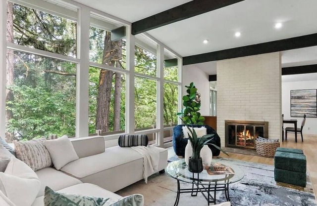 The Crest House- a forested group retreat