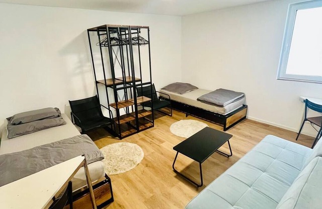 Monteuerwohnung 5 beds kitchen washing machine