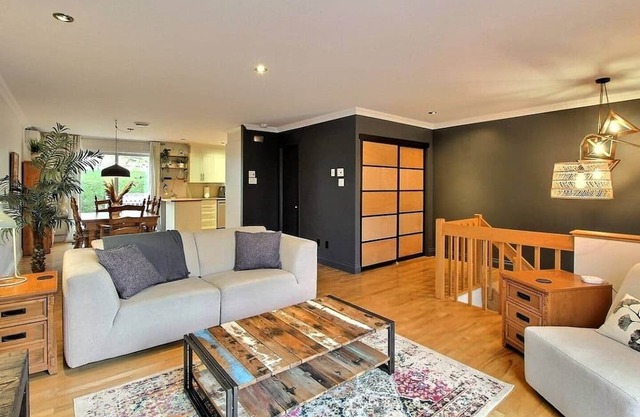 Chic semi-detached house with terrace and parking