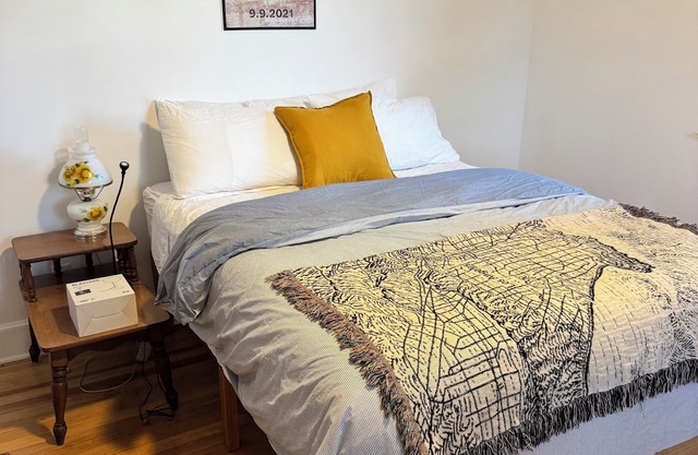 Newly renovated 2 story space with home office next to the Hudson River .
