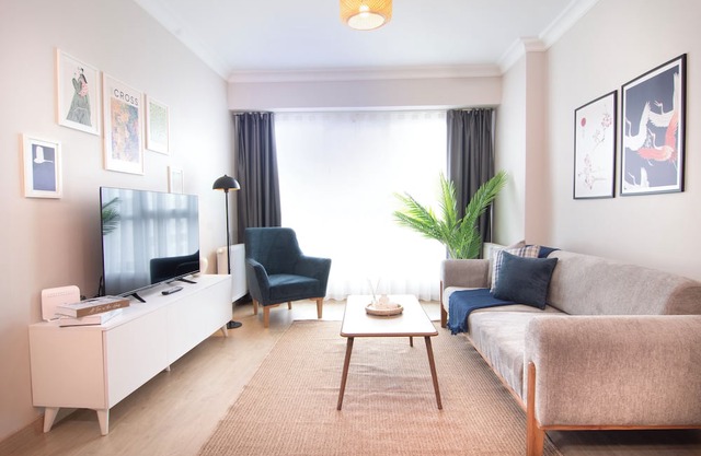 Bright & Cozy 1Bdr near Biz Cevahir Haliç Mall